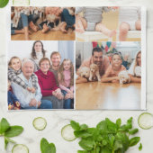 Foto und moderne Typografie Küchentücher (Gefaltet)