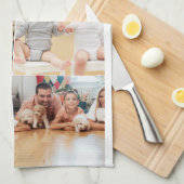 Foto und moderne Typografie Küchentücher (Viertel Falte)