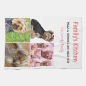 Foto und moderne Typografie Küchentücher (Horizontal)