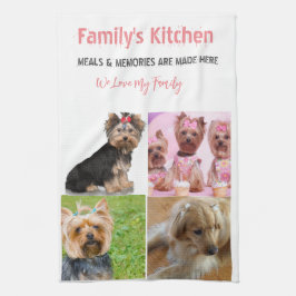 Foto und moderne Typografie Küchentücher