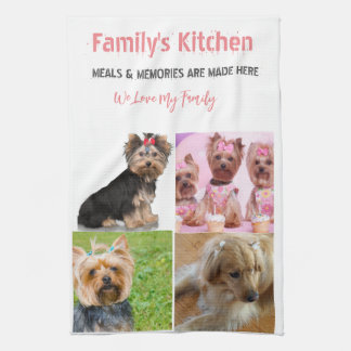 Foto und moderne Typografie Küchentücher