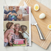 Foto und moderne Typografie Küchentücher (Viertel Falte)