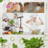 Foto und moderne Typografie Küchentücher (Gefaltet)