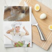 Foto und moderne Typografie Küchentücher (Viertel Falte)