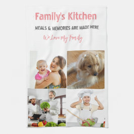 Foto und moderne Typografie Küchentücher