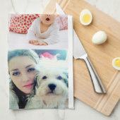 Foto und moderne Typografie Küchentücher (Viertel Falte)