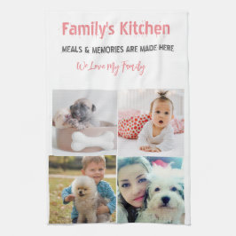 Foto und moderne Typografie Küchentücher