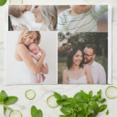 Foto und moderne Typografie Küchentücher (Gefaltet)