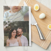 Foto und moderne Typografie Küchentücher (Viertel Falte)