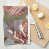 Foto und moderne Typografie Küchentücher (Viertel Falte)