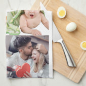 Foto und moderne Typografie Küchentücher (Viertel Falte)