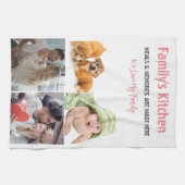 Foto und moderne Typografie Küchentücher (Horizontal)