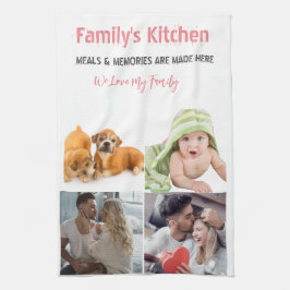 Foto und moderne Typografie Küchentücher