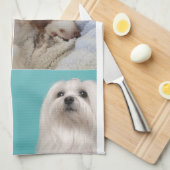 Foto und moderne Typografie Küchentücher (Viertel Falte)