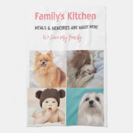 Foto und moderne Typografie Küchentücher