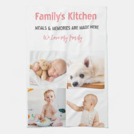 Foto und moderne Typografie Küchentücher