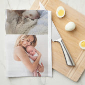 Foto und moderne Typografie Küchentücher (Viertel Falte)