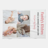 Foto und moderne Typografie Küchentücher (Horizontal)