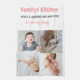 Foto und moderne Typografie Küchentücher