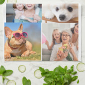 Foto und moderne Typografie Küchentücher (Gefaltet)