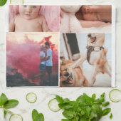 Foto und moderne Typografie Küchentücher (Gefaltet)