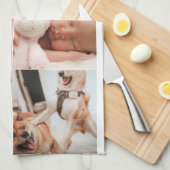 Foto und moderne Typografie Küchentücher (Viertel Falte)