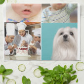 Foto und moderne Typografie Küchentücher (Gefaltet)