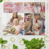 Foto und moderne Typografie Küchentücher (Gefaltet)