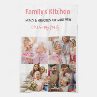 Foto und moderne Typografie Küchentücher