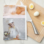 Foto und moderne Typografie Küchentücher (Viertel Falte)