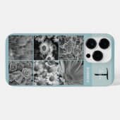 Foto und Monogram Handy Fall HAMbyWG iPhone Hülle (Rückseite (Horizontal))