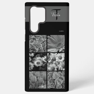 Foto und Monogram Handy Fall HAMbyWG Samsung Galaxy Hülle