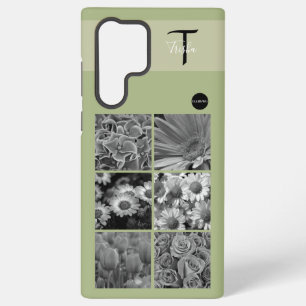 Foto und Monogram Handy Fall HAMbyWG Samsung Galaxy Hülle