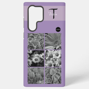 Foto und Monogram Handy Fall HAMbyWG Samsung Galaxy Hülle