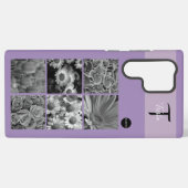 Foto und Monogram Handy Fall HAMbyWG Samsung Galaxy Hülle (Rückseite (Horizontal))