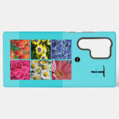 Foto und Monogram Handy Fall HAMbyWG Samsung Galaxy Hülle (Rückseite (Horizontal))
