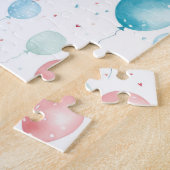 Foto und Name, Blue Balloons Puzzle (Seite)