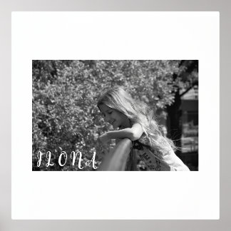 Foto und Name Border Gold oder Silber F Foliendrucke