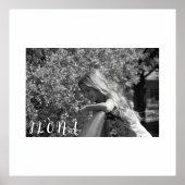 Foto und Name Border Gold oder Silber F Foliendrucke (Vorderseite)