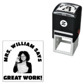 Foto und Name des bewährten Kautschuks für Großarb Permastempel (Beispiel)