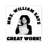 Foto und Name des bewährten Kautschuks für Großarb Permastempel (Design)