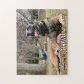 Foto und Name des Hundes, Familienzeit, Cooler Spa Puzzle (Vertikal)