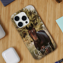 Foto und Name des Pferdes Case-Mate iPhone Hülle