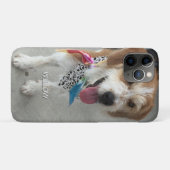Foto und Name des Tieres Case-Mate iPhone Hülle (Rückseite (Horizontal))