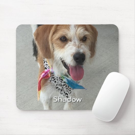 Foto und Name des Tieres oder des Kindes Mousepad (Mit Mouse)