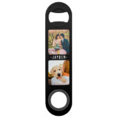 Foto und Name Doppelseitiges Flaschenöffner (Vorderseite)