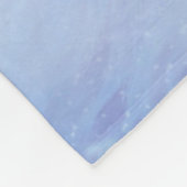 Foto und Name Fleece weich und gemütlich Geschenk (Ecke)