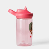 Foto und Name, Herz für Kinder Trinkflasche (rechts)