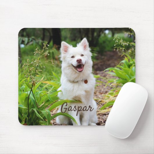 Foto und Name Personalisiert Mousepad (Mit Mouse)
