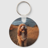 Foto und Name Personalisiert Schlüsselanhänger (Rückseite)